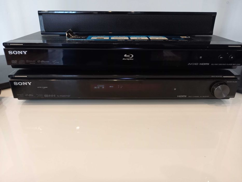 Zestaw kina domowego SONY STR-KS360S + Blu-ray disc