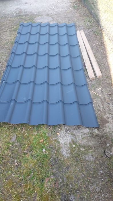 Blachodachówka grafit mat