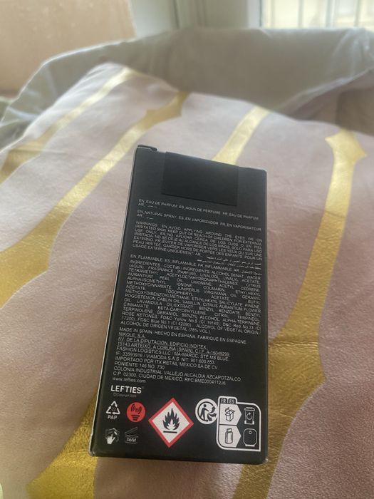 Perfume Lefties novo na caixa