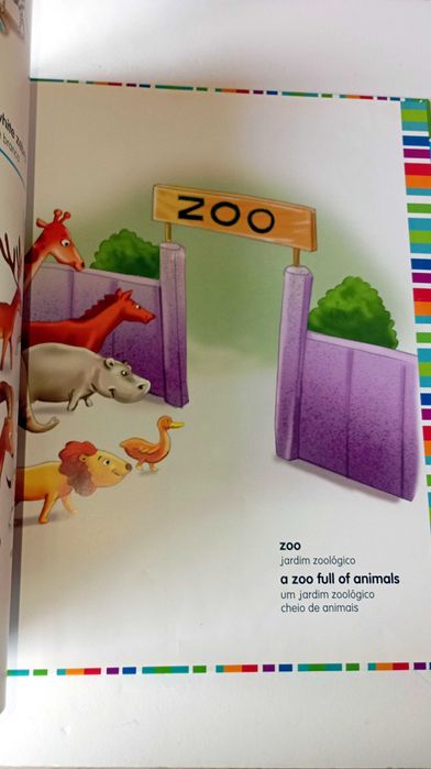 O Meu Primeiro  Dicionário de Inglês - Livro + Cd