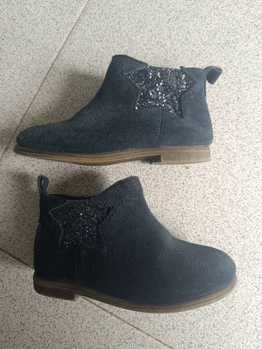 Blue Boots Size 22 Zippy