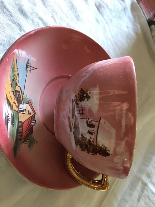 Tigela porcelana de louca alcobaca rara única