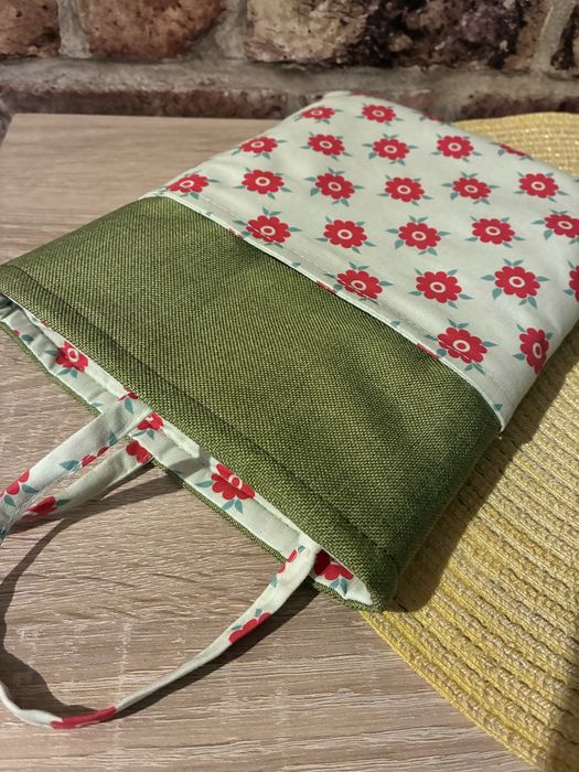 Otulacz etui na książkę handmade