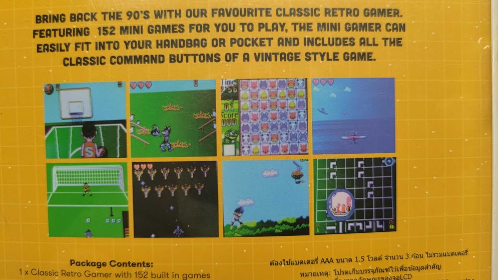 TYPO Classic Retro Gamer приставка Міні ретро ігрова консоль 152 гри