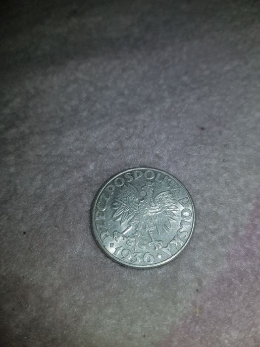 Moneta 2 zl. z 1936 rok Żaglowiec...