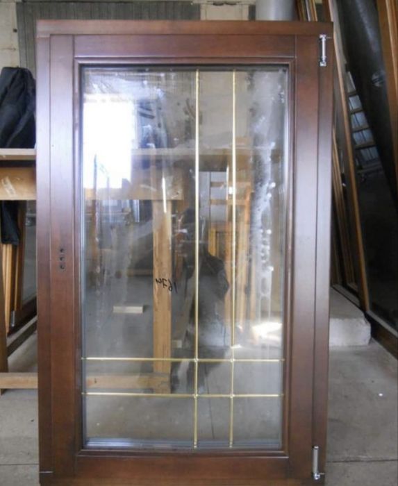 Продам деревʼяні вікна зі склопакетом