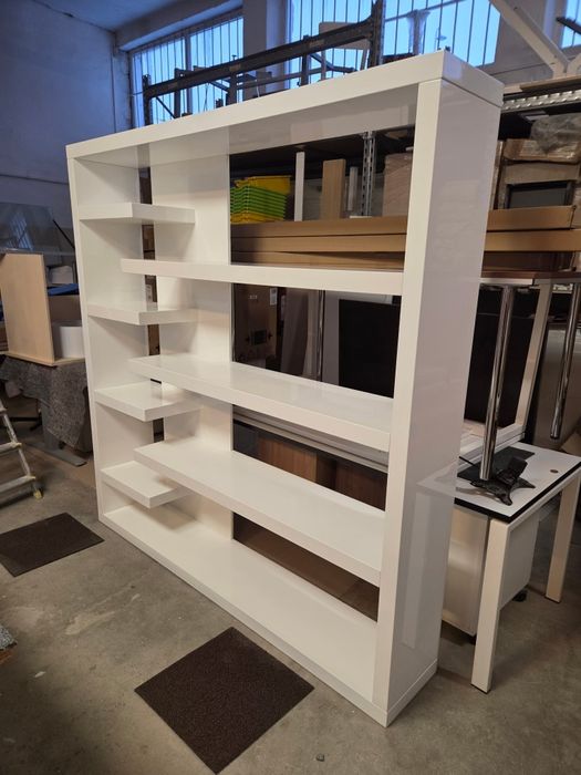 Regał biały lakierowany big blanc mdf