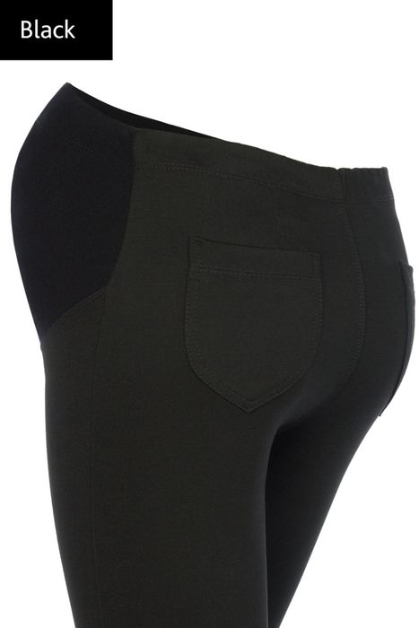 Легінси-штани для вагітних Giulia Leggy Mama 1 L/XL Чорні