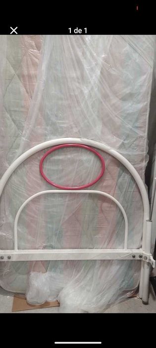 Cama de solteira com colchão