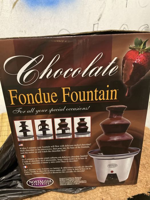 Шоколадний фонтан fondue