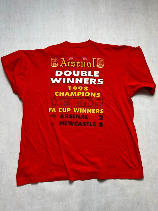 Rare Tshirt Arsenal Champions 1998 year koszulka