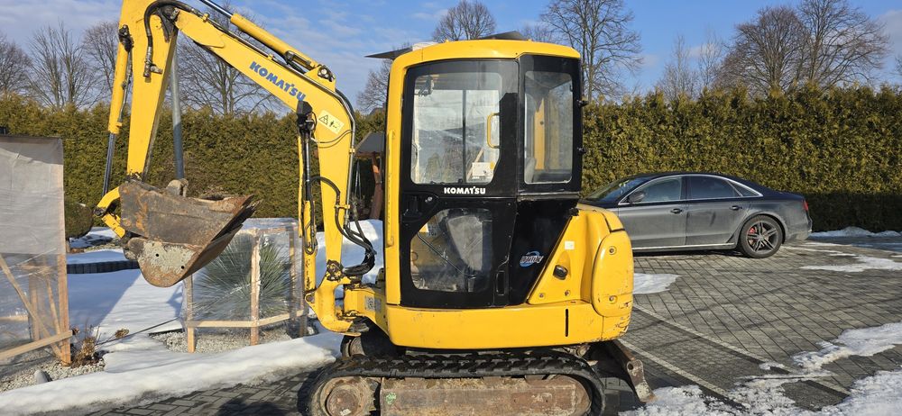 Minikoparka Komatsu 2.5t brutto Mocna koparka Okazja