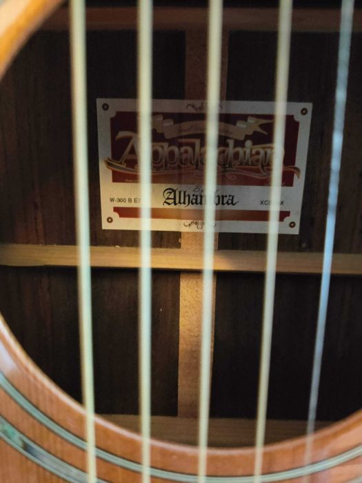 Guitarra Acústica Alhambra Appalachian W-300 CW B E7