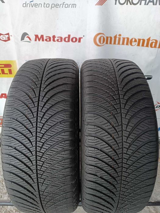 Всесезонні шини 215/55 R18 Goodyear vector 4seasons gen 2 suv 2023рік 7,3мм
