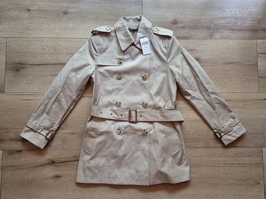 Płaszcz Trencz Płaszczyk Damski Ralph Lauren  S