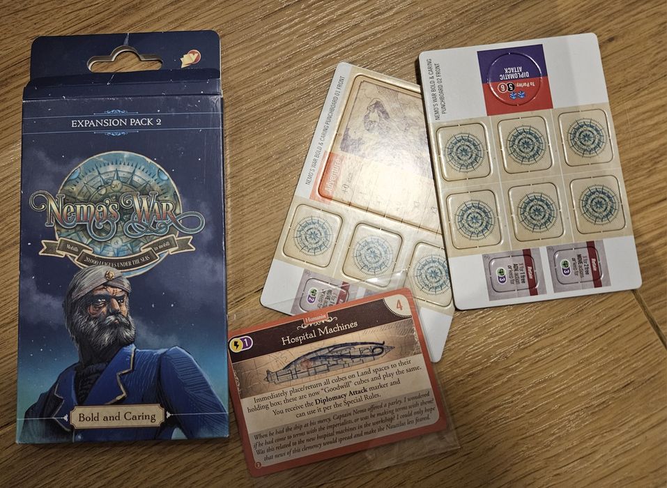 Nemo's War gra planszowa