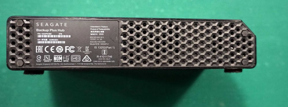 HDD #H18 - 8TB Seagate Backup Plus Hub USB - używany