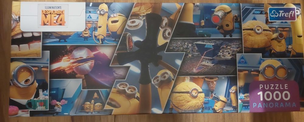 Puzzle Trefl Minionki 4 (Gru i Minionki: Pod Przykrywką) Panorama 1000 elementów