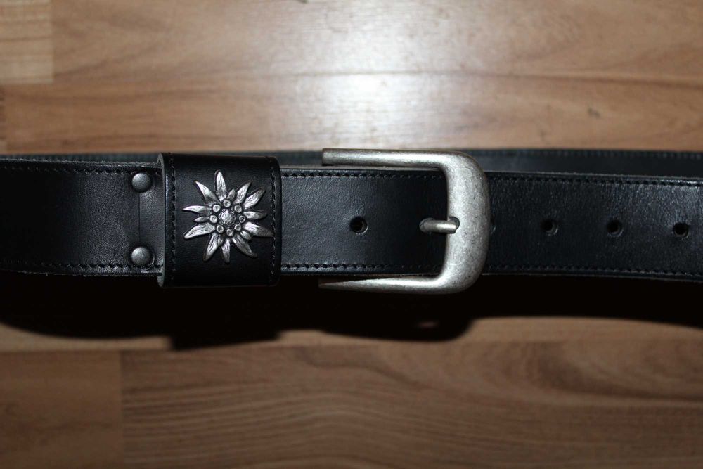 Шкiряний ремiнь Karlen Swiss Edelweiss \ Швейцарiя\