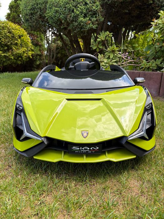 Auto na akumulator dla dzieci Lamborghini SIAN Pilot Wolny Start Audio LED Samochód dla dziecka elektryczny