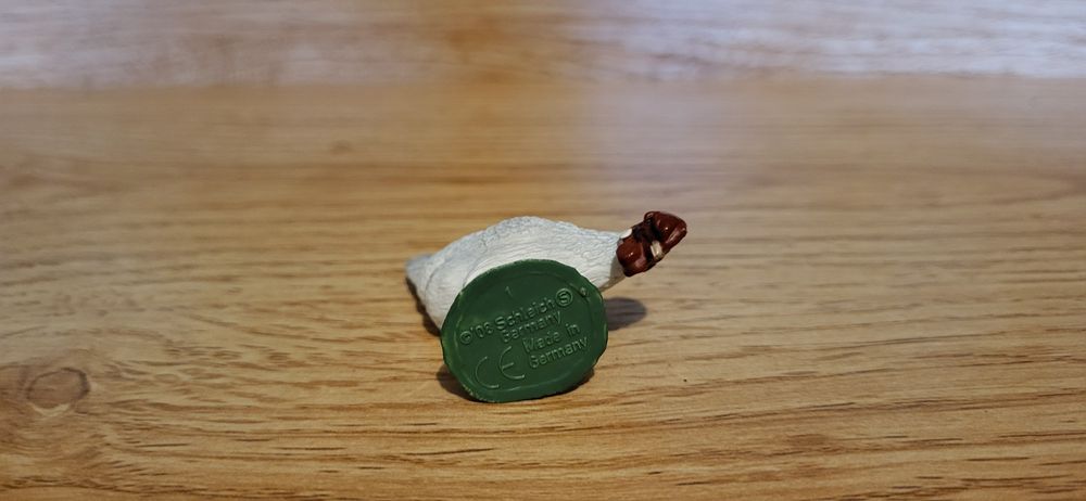 Schleich kura dziobiąca figurka model wycofany z 2008 r.