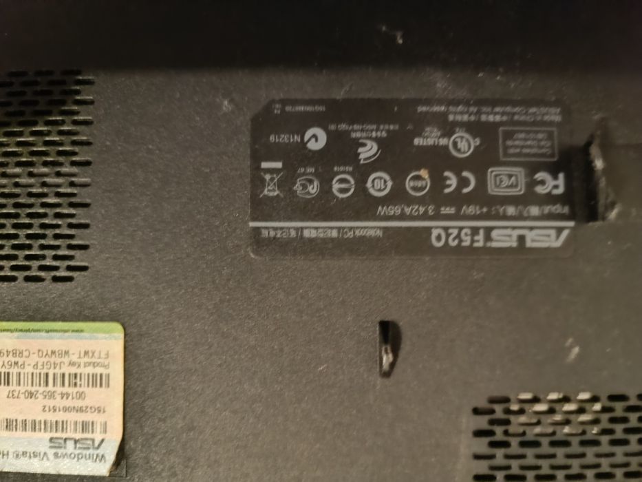 Laptop Asus F52Q