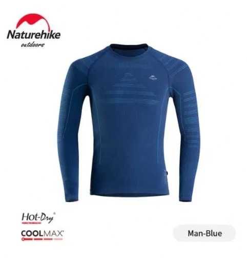Naturehike Термобелье Лонгслив Термокофта Мужская на размер L COOLMAX