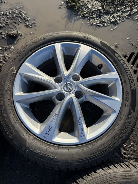 Felgi aluminiowe 4x108 16x6,5j et38 Opel Citroen Peugeot