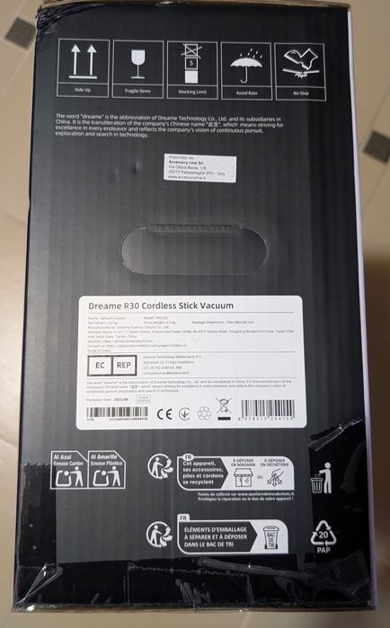 Aspirador Vertical Dreame R30 (Novo / Selado na Caixa)
