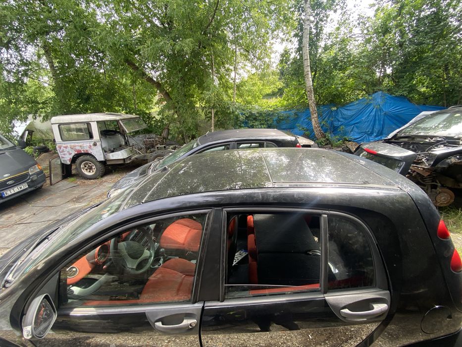 Smart 454 Forfour Szyberdach Panorama Dach Szklany KOMPLET Podsufitka