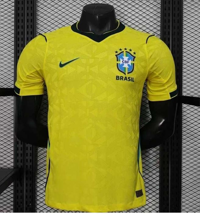 Camisa Seleção Brasileira Amarela 5 Estrelas 2026