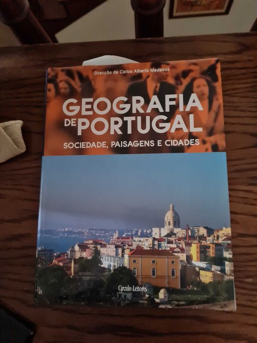Livros de Geografia de Portugal-  Carlos Rodrigues