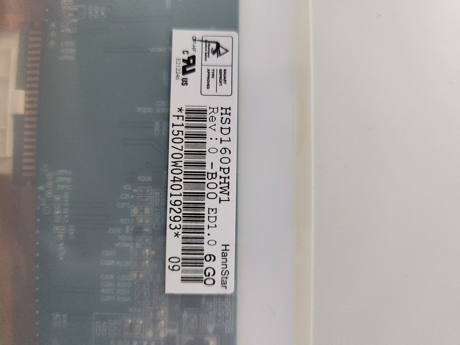 Матрица для ноутбука 16 дюймов HSD160PHW1-B00 HannStar