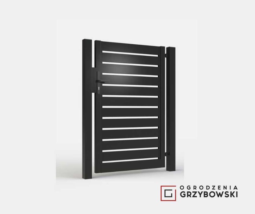 Brama Furtka Palisada ogrodzenie NOWOCZESNE