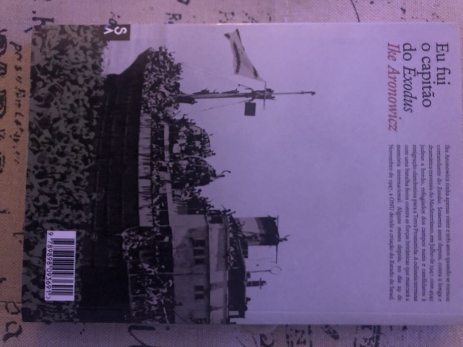 Livro Eu fui o Capitão do Exodus