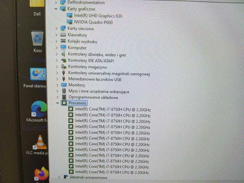 Laptop Dla Grafika PRO Dell 3530 i7 15,6 IPS 16GB SSD HDD Nvidia 4GB