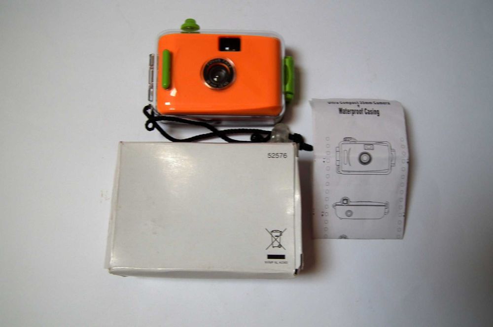 Máquina fotográfica de película, à prova de água. Envio grátis