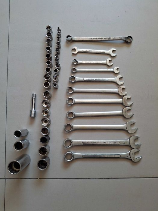 Ferramentas auto sistema polegadas