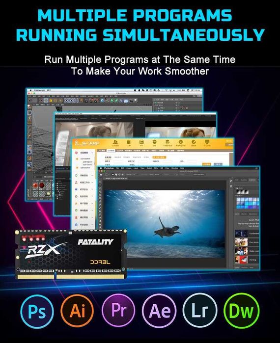 Оперативна пам'ять 8 гб ДДР3 1600 МГц для комп'ютера