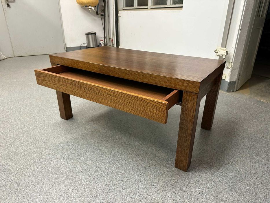Stolik Dębowy z Szufladą 110x60 wys.55