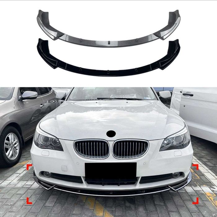 Сплиттер  BMW E60 04-07 и 08-10 диффузор спойлер сплiтер
