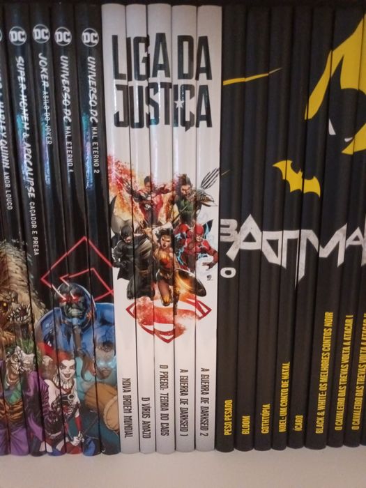 Coleção liga da justiça levoir