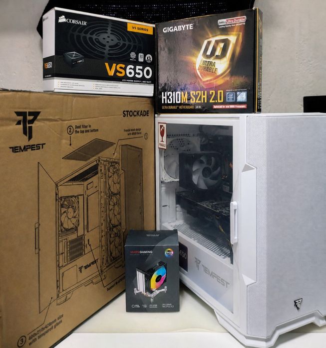 PC gamer Core i7 8700 4,6ghz+ GTX 1070Ti 8gb + 16gb+ 1,25Tb NVME/HD