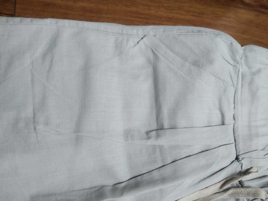 Nowe szare krótkie spodenki damskie roz.40