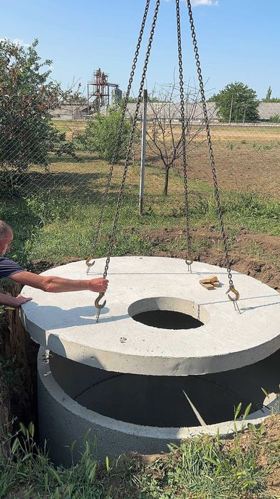 Бетонні кольця кс від виробника септик, колодязь під ключ