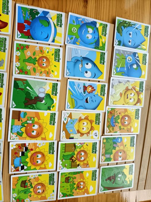 Lote de 38 cartas os guardiões da terra