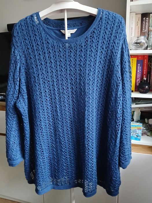 Ażurowa bluzka sweterkowa Cellbes rozmiar 50 /52