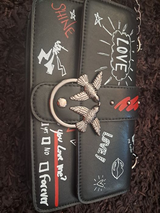 Jaskółka mała czarna torebka