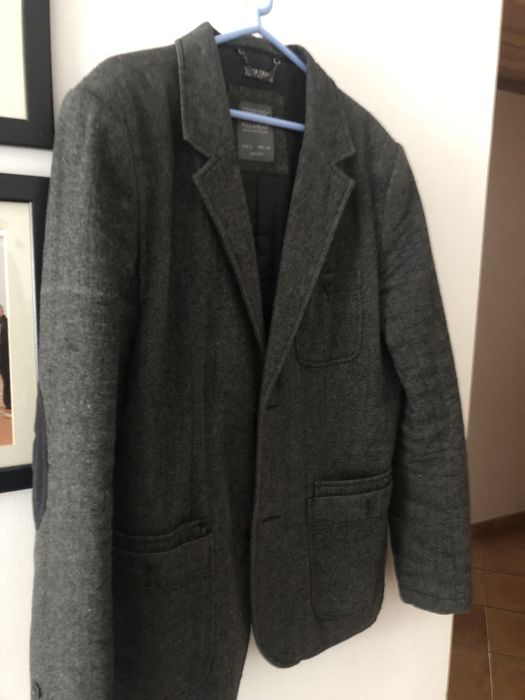 Casaco pull and bear cinza64730020630275122