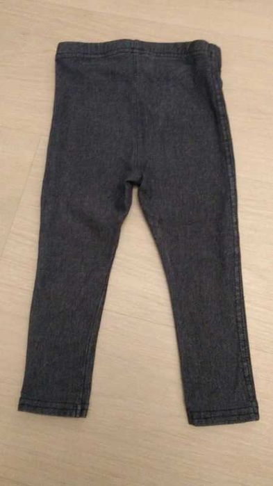 Jegginsy jeansowe George, r. 80